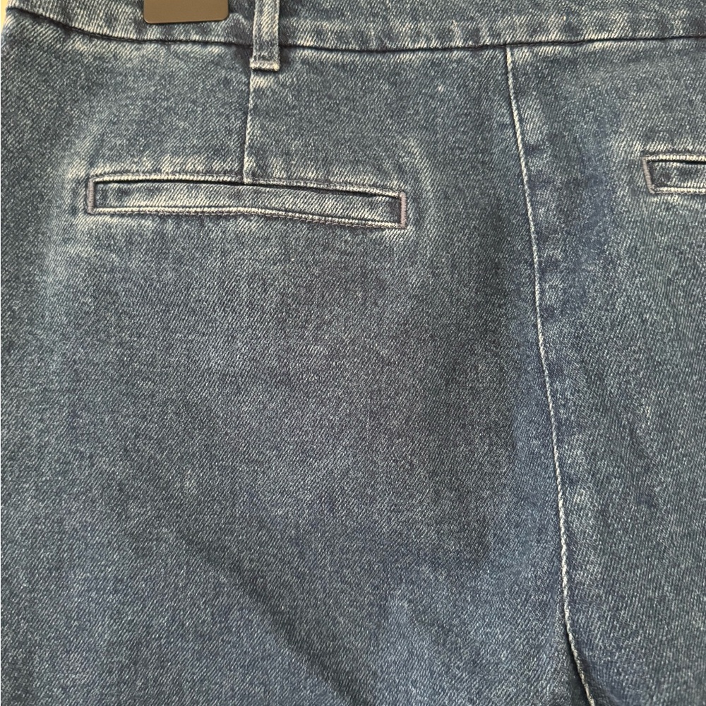 Sezane Martin denim trousers size 42/US10 - Picture 7 of 10